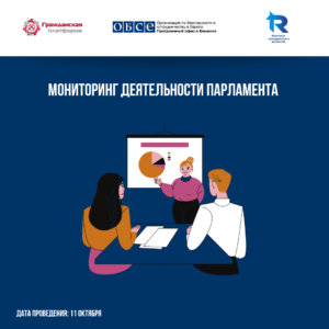 Мониторинг деятельности парламента